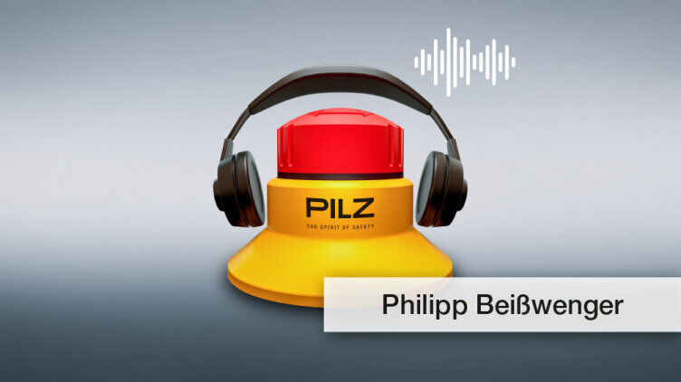 Emergency stop switch with headphones