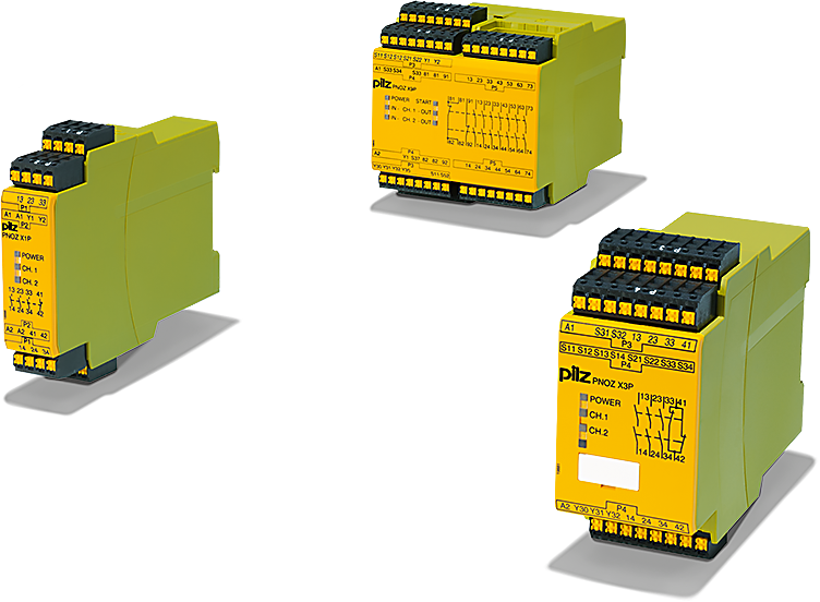 Safety relays PNOZ X at a glance