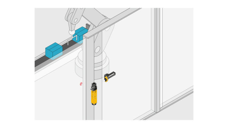 Door handles can be combined with the safety locking device PSENmlock