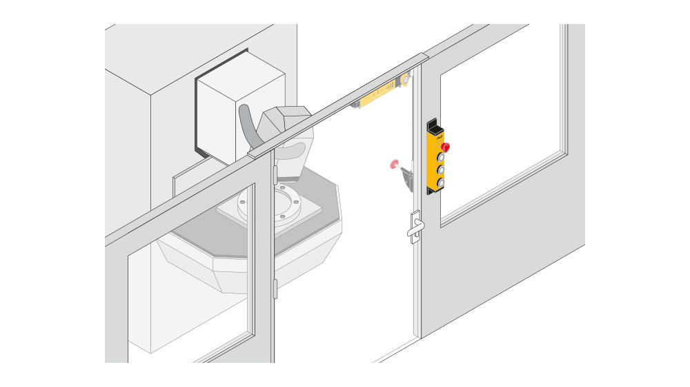 PSENmlock versions with power reset and automatic reset