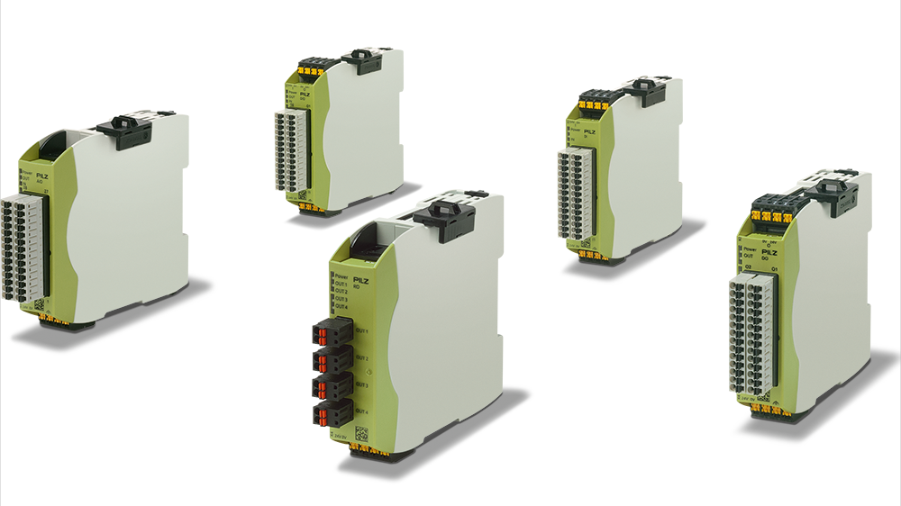 Product photo of various modules side by side 