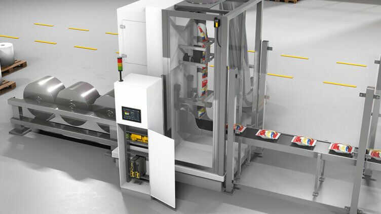 Automation of packaging lines in primary packaging