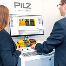 At InnoTrans, Pilz will be showcasing applications in which the safe, modular railway control system PSSrail is already contributing successfully to the digitisation of signalling technology and railway infrastructure. (Photo: © Pilz GmbH & Co. KG)