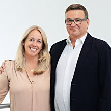 Susanne Kunschert (Managing Partner) and Thomas Pilz (Managing Partner) (© Pilz GmbH & Co. KG)