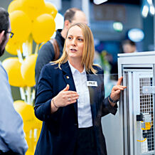 The automation company Pilz will be presenting its Safety and Industrial Security solutions for primary, secondary and end-of-line packaging at the international trade fair for packaging, technology and processes FACHPACK (from 24–26 September). (Photo: © Pilz GmbH & Co. KG)