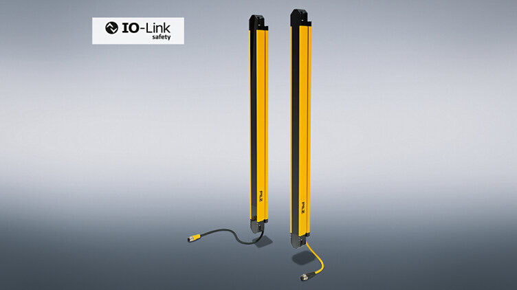 IO-Link Safety light curtain PSENopt II Advanced IOLS
