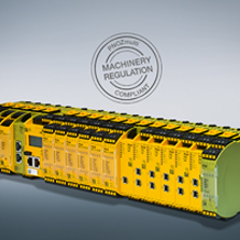 The configurable safe small controller PNOZmulti 2 from Pilz now meets the requirements of the Machinery Regulation (EU) 2023/1230 (MR). (Photo: © Pilz GmbH & Co. KG)