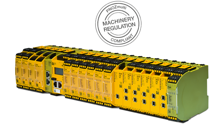 The configurable safe small controller PNOZmulti 2 from Pilz now meets the requirements of the Machinery Regulation (EU) 2023/1230 (MR). (Photo: © Pilz GmbH & Co. KG)