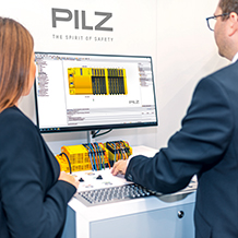 At InnoTrans, Pilz will be showcasing applications in which the safe, modular railway control system PSSrail is already contributing successfully to the digitisation of signalling technology and railway infrastructure. (Photo: © Pilz GmbH & Co. KG)