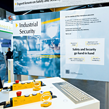 At the 2024 Hannover Fair, Pilz will be supporting the development of a sustainable manufacturing industry: visitors can obtain information about its comprehensive portfolio, which provides future-proof and universal solutions in the fields of Safety, Security and Automation. (Photo: © Pilz GmbH & Co. KG)