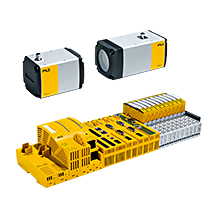 The new press brake block from Pilz greatly simplifies programming of the dynamic muting process for the camera-based protection system PSENvip 2. (Photo: © Pilz GmbH & Co. KG)