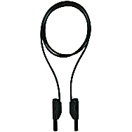 PES test lead 4mm p-bk