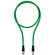 PSEN sc cable CAT5e M12-8sm/M12-8sm, 5m